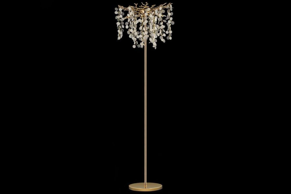 Торшер *52*165 см, 5*G9*40W, Dio D`arte Tavenna Gold Tavenna H 3.1.1.103 G, золотой