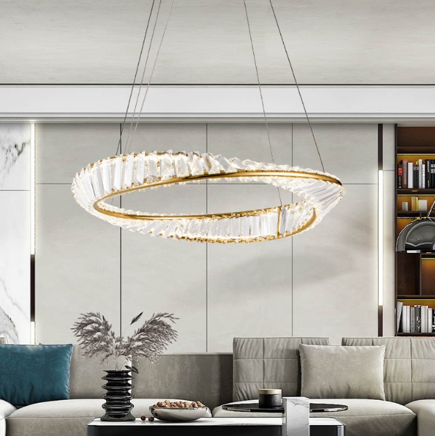 Светильник подвесной светодиодный ElegantLight DZN-8185 БРОНЗА  D400/H1200/1/LED/25W/4000K DOMO 24-07