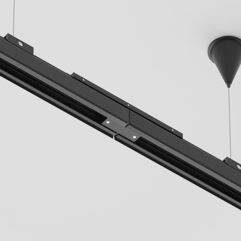 Усилитель стыка Maytoni Technical Three phase track system Trinity TRA005TL-31B черный