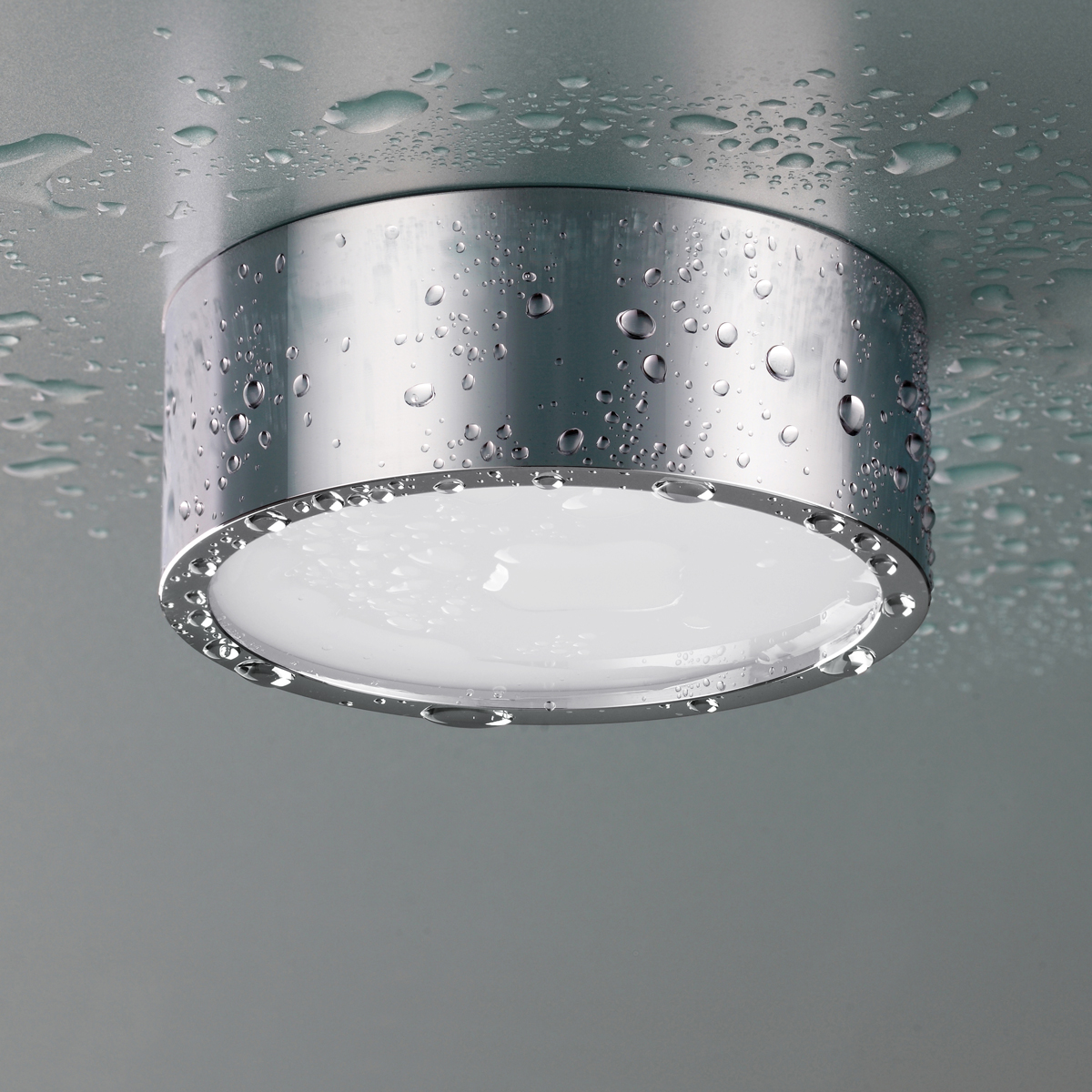 Встраиваемый влагозащищенный светильник IP54 LED 4000K 10W 358905 SPOT NT21 хром