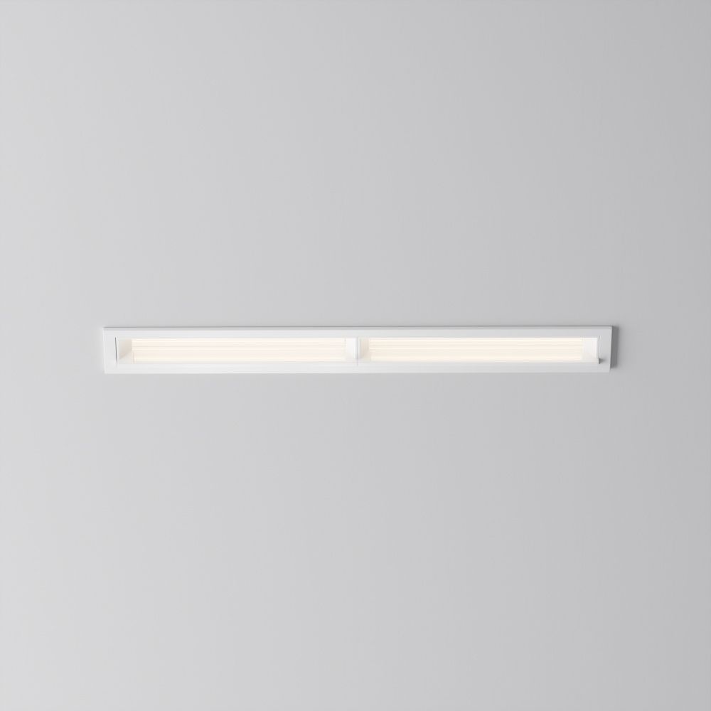 Встраиваемый светильник  DL100-12W2.7-3-4K-W 22,6*2,9*-3,5 см, *LED*12W, 4000K, Maytoni technical Parete DL100-12W2.7-3-4K-W, Белый