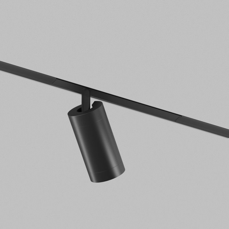 Светильник на шине 18,5*5*17,5 см, *LED*10W, 2700-6500K, Denkirs SMART SLIM SPOT | СМАРТ СЛИМ СПОТ DK8421-BK, черный