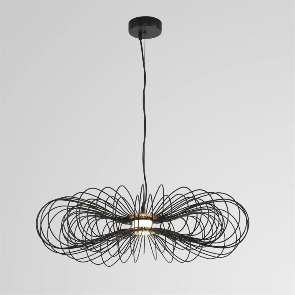 Подвес *70*169,5-169,5 см, 1*LED*9W, 3000K, Lumion Camomile LUM8301/10L, черный