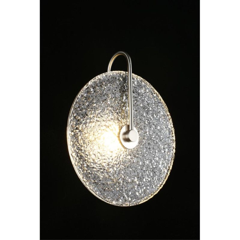 Бра 12*28*33 см, 1*LED, 5W, 3000K, Aployt Luca APL.329.11.05, никель