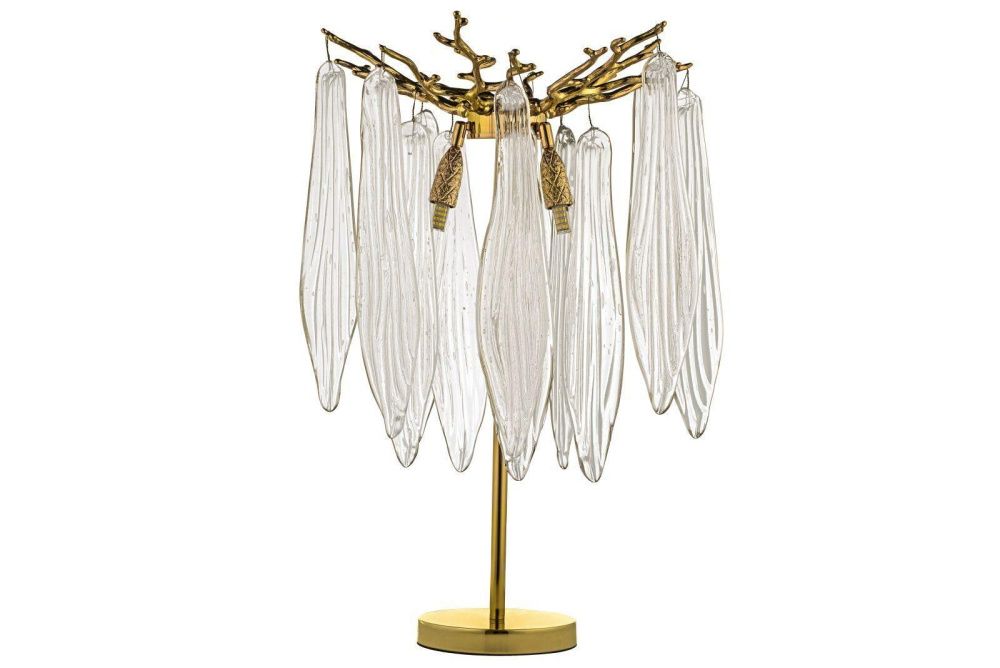 Настольная лампа *40*62 см, 3*G9*40W, Dio D`arte Tavenna Gold Tavenna H 4.1.1.104 G, золотой