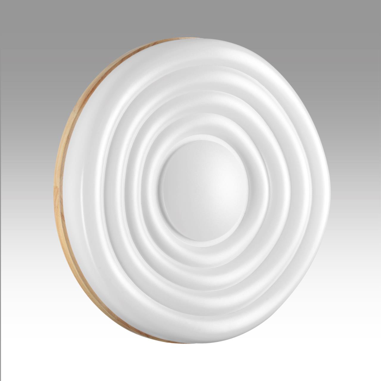 Светильник *47*8,5 см, LED 1*70W, 3000-6000 К, Sonex Fass Wood 7674/EL, белый/натуральное дерево