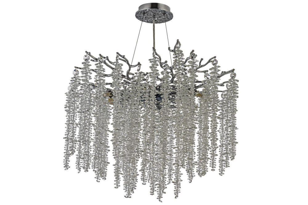 Люстра подвесная *60* см, 8*G9*40W, Dio D`arte Tavenna Nickel Tavenna H 1.5.60.100 N, никель