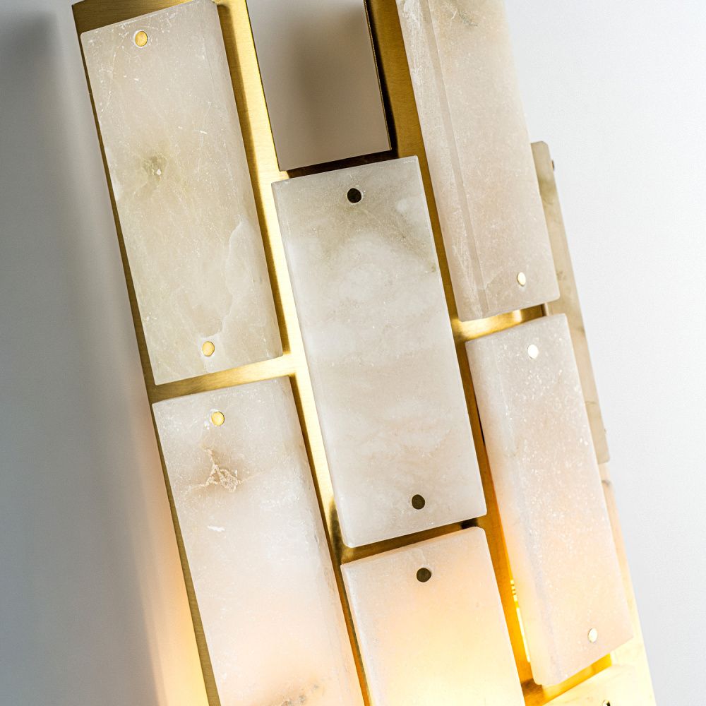 Бра 12,5*6,5*-49 см, 4*G9*40W, Modelux  ML.6998.490 BS, Латунь