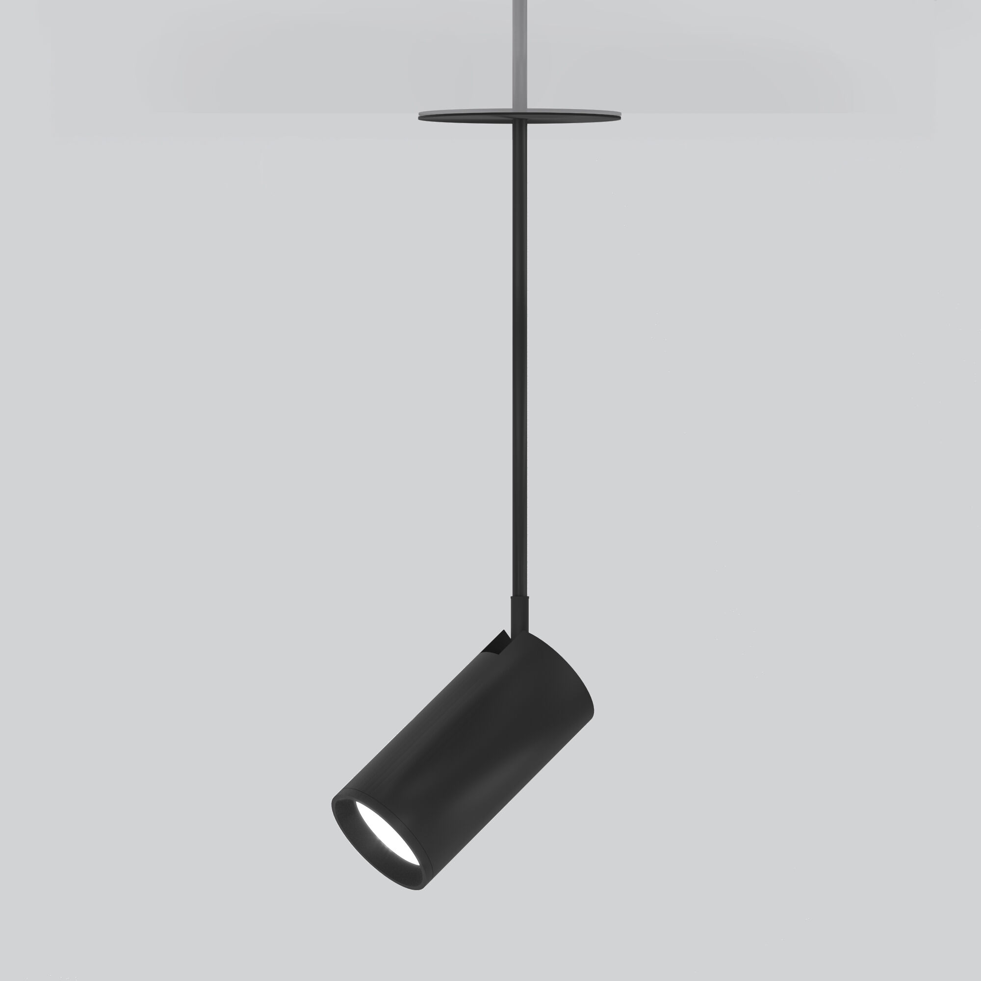 Встраиваемый подвесной светодиодный светильник черный Drop 8W (50222 LED) 50222 LED Elektrostandard