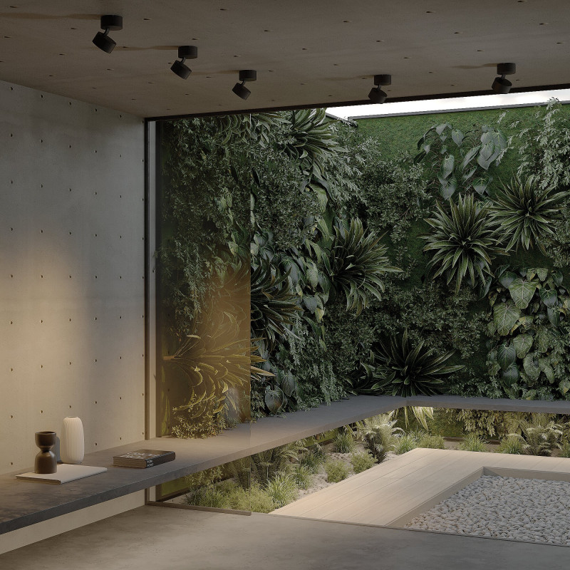 Потолочный светильник 9*9 см, LED*7W, 3000 К, Outdoor Bern O310CL-L7GF3K Maytoni Outdoor, Графит