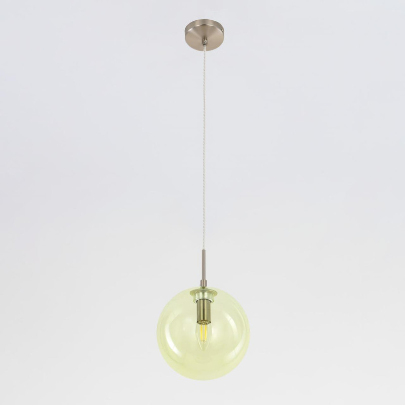 Светильник подвесной 20*130 см, 1*E14, Матовый хром Citilux Томми CL102626
