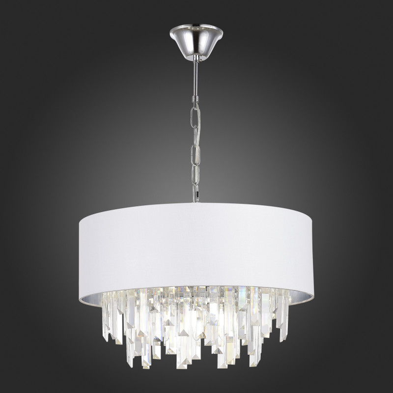 Люстра подвесная 45 см Evoluce Dahlia SLE1120-103-07 Хром