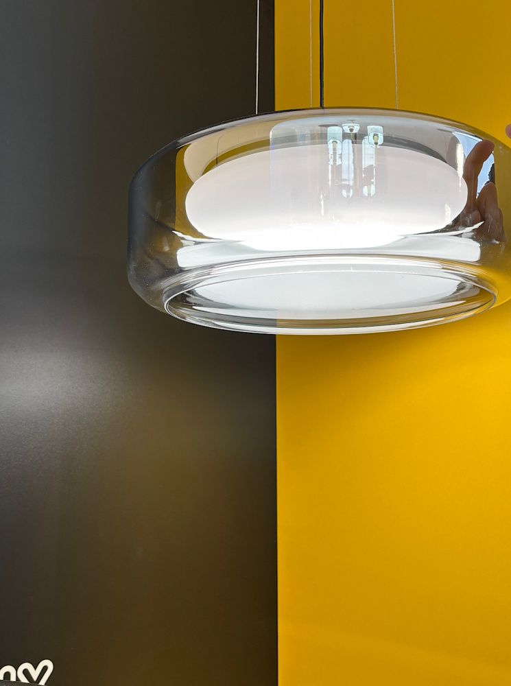 Подвесной светильник 35 см, 18W, 3500K, Citilux SIGNATURE CL247043 LED , черный