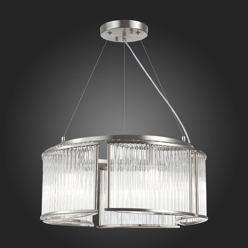 Люстра подвесная 50 см, ST LUCE VELLETRI SL1627.103.05 Хром