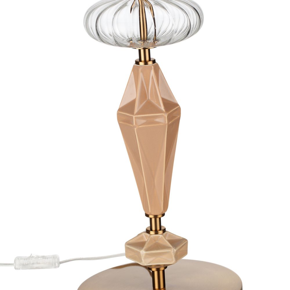 Настольная лампа 53 см, Odeon Light 5414/2T, бронза