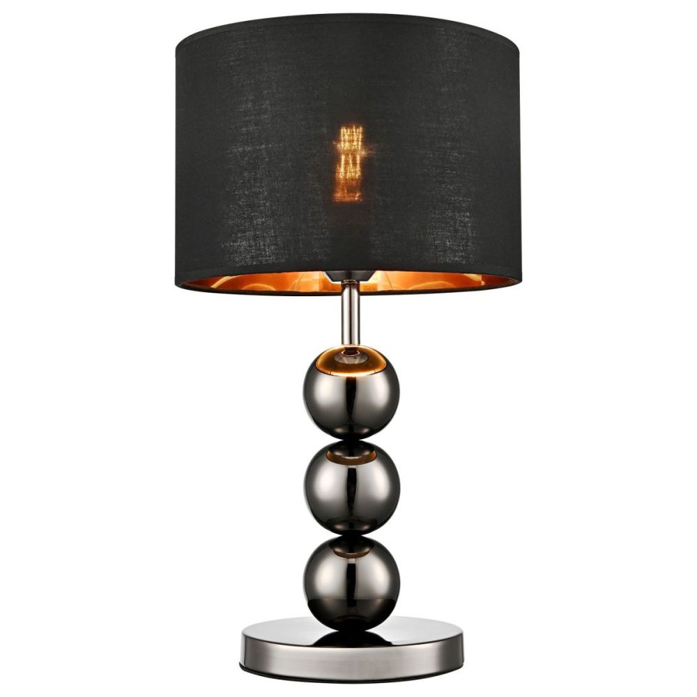Настольная лампа 50 см, Velante 363-024-01, черный