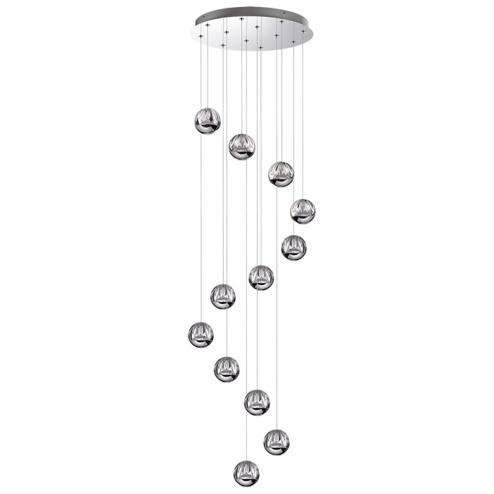 Светильник 51 см, 60W, 3000 Лм, Odeon Light 5100/60L, хром