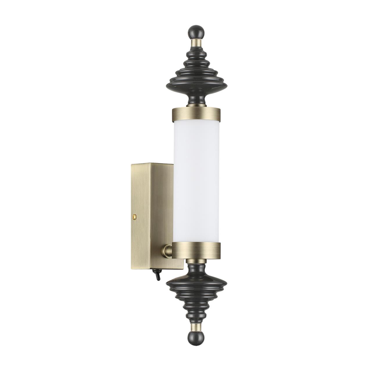 Бра 1*LED*11W, 3000К, 1010lm Odeon Light Ula 5404/11WL, бронзовый