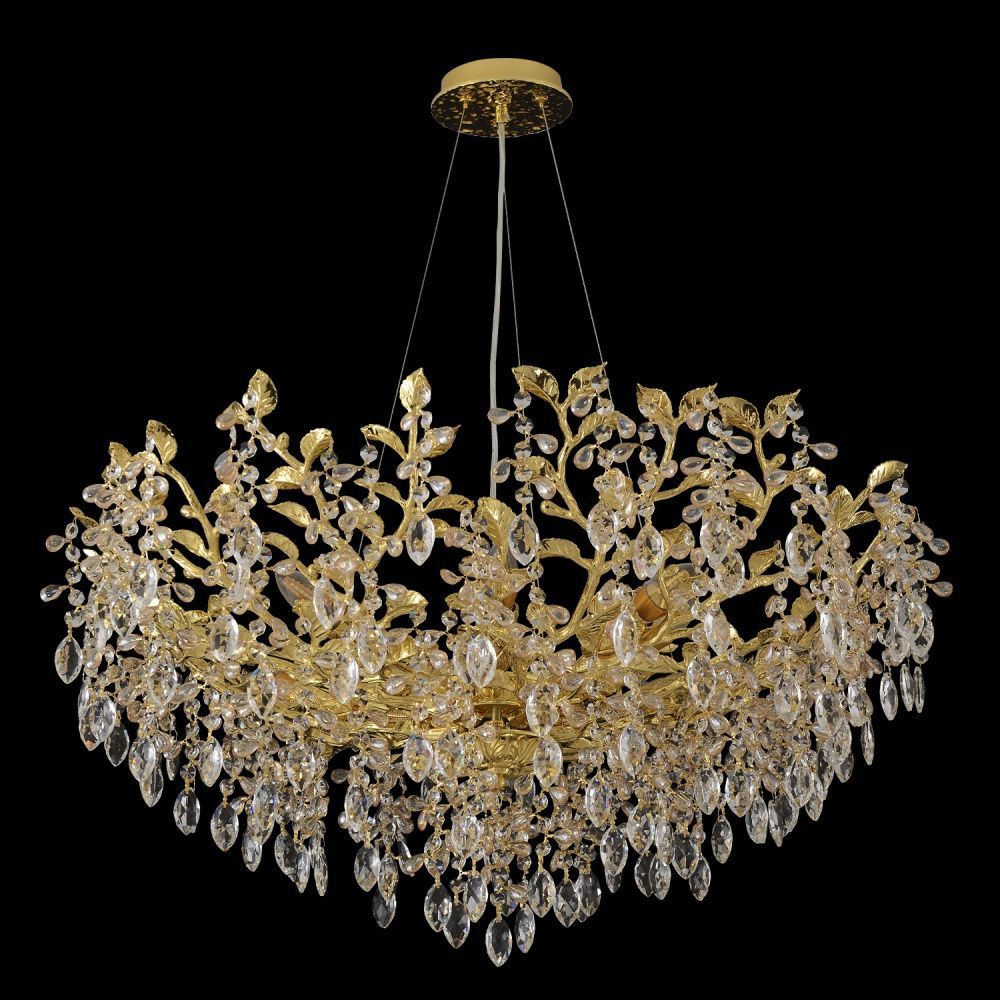 Светильник 83 см, Crystal Lux EDEN SP10 GOLD, золото