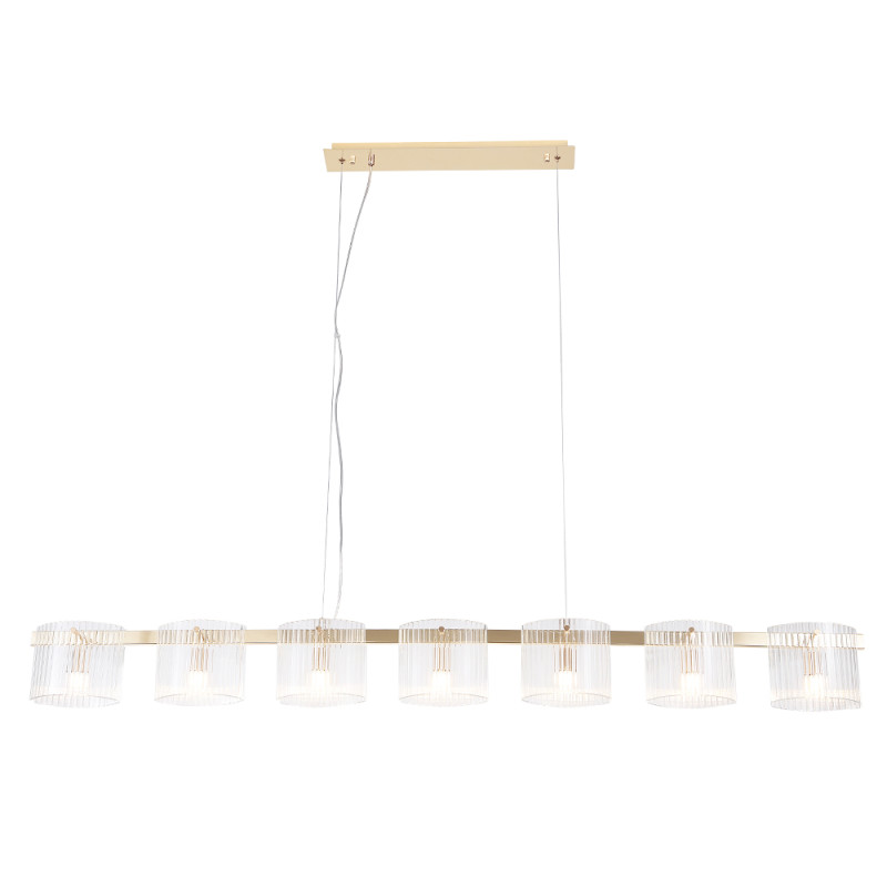 Светильник 150 см, Crystal Lux ENCANTO SP7 L1500, золото