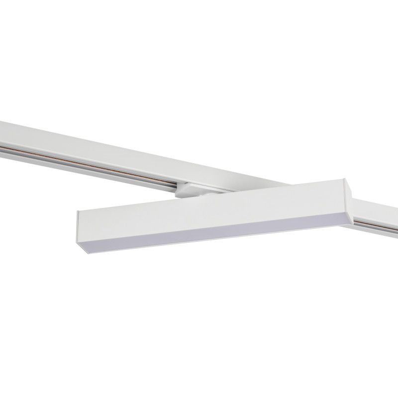 Светильник на шине 27*3,5*-3,5 см, *LED*20W, 3000K, Lightstar Lilla 202036, белый