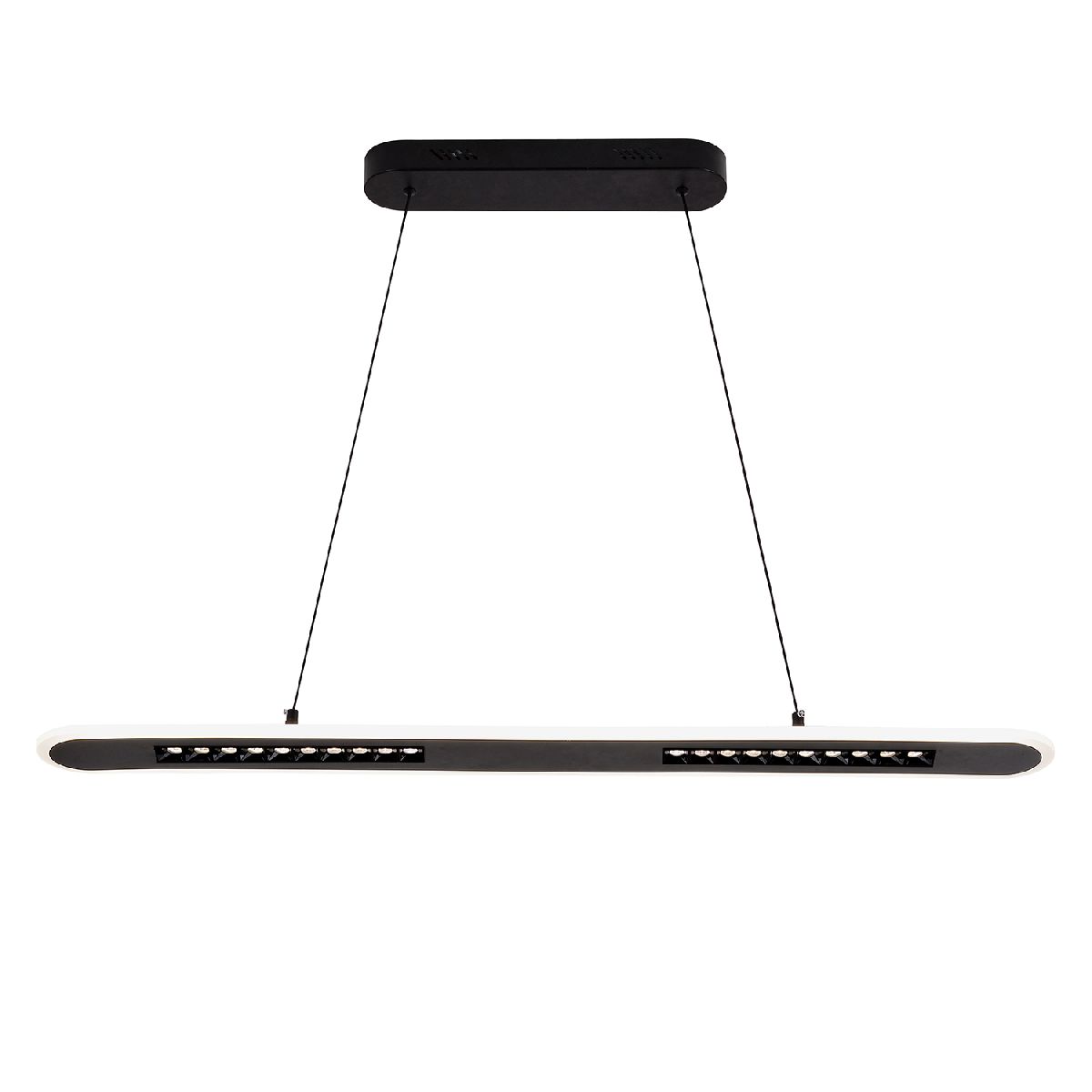 Подвесная люстра 100 см, 82W, 3000-6500K, F-Promo Strimler 4473-2P, черный