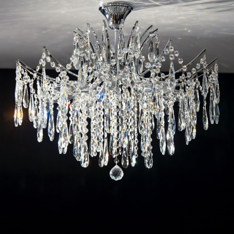 Люстра 64 см Citilux Селена CL302180 хром