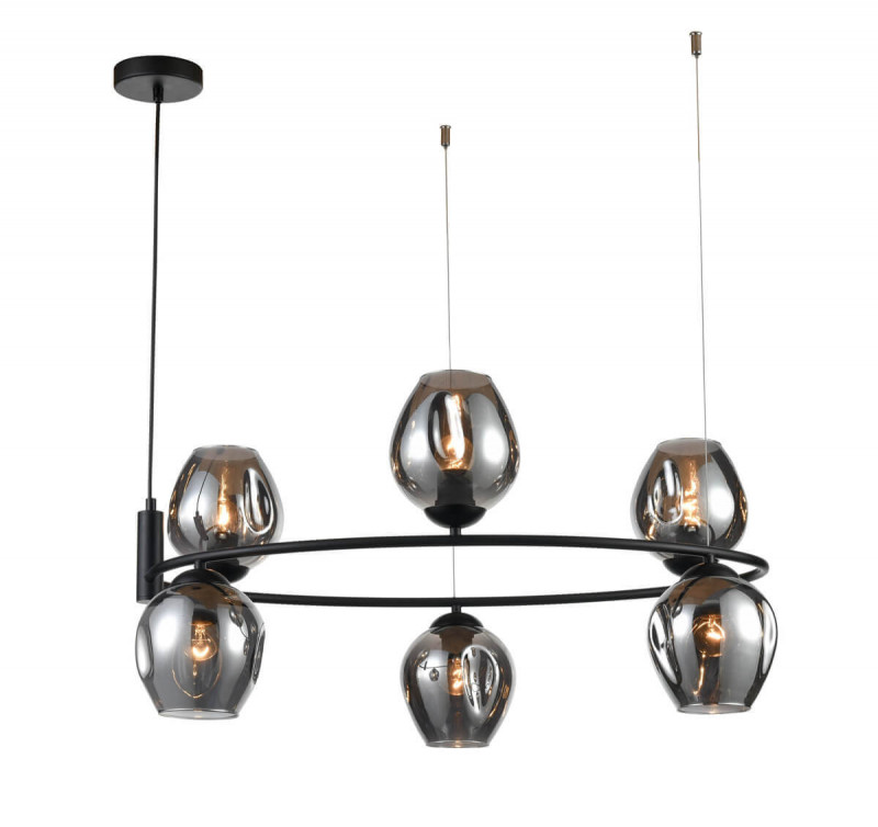 Подвесной светильник Vele Luce Astoria VL5002P06, черный