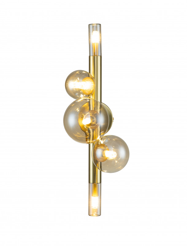 Настенный светильник 175*210*500 мм, 5*G9 золото Indigo Canto V000249, 11026/5W Gold