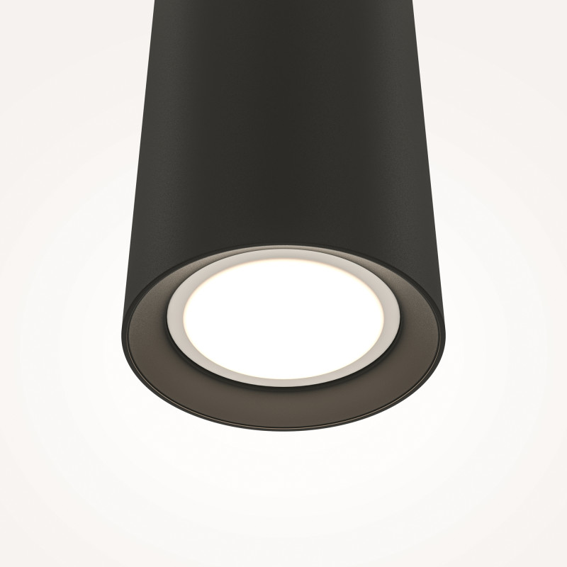 Подвесной светильник  6*0*40 см, GU10 1 6W, К, Черный Maytoni Pro Focus MOD161PL-01B1