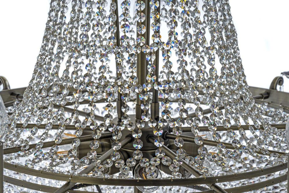 Люстра *100*110 см, 9*E27*60W, Dio D`arte Lodi Antique Lodi E 1.6.9.600 A, Бронза