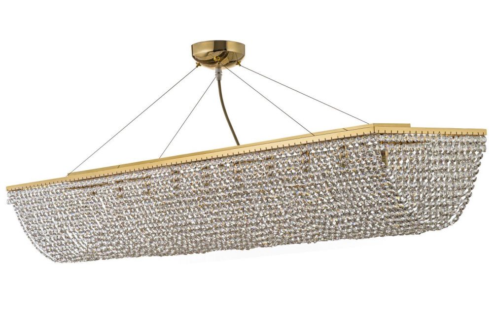 Люстра подвесная **25 см, 10*G9*40W, Arti Lampadari Milano Milano E 1.5.120X30.102 G, Золото