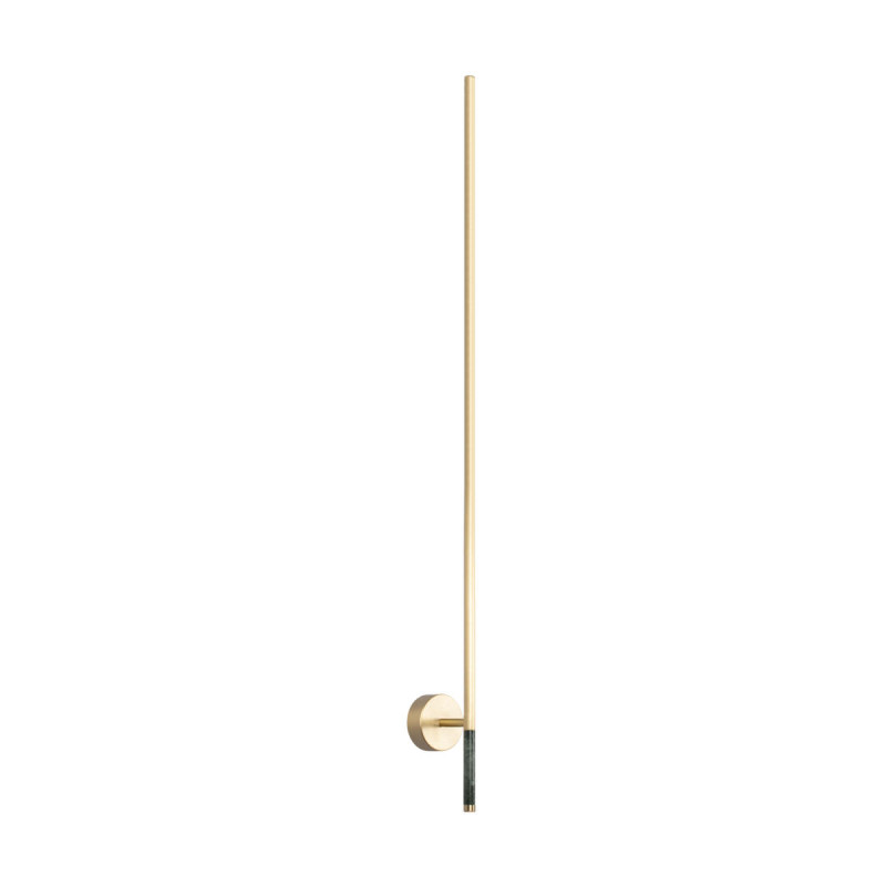 Бра 123 см 1*LED*17W, 3000К Loft It 10150/1230 Green Handle, Золото, зеленый
