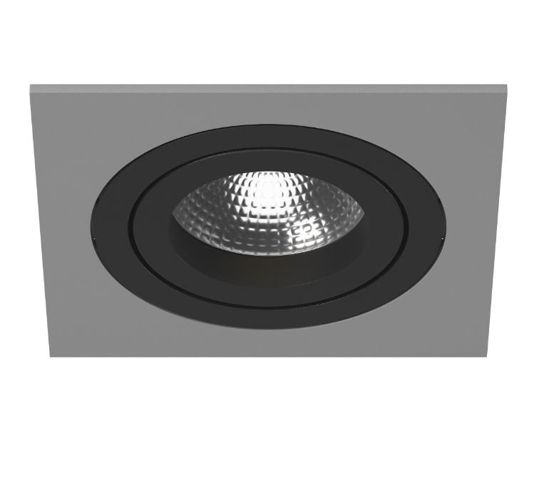 Встраиваемый светильник Light Star Intero 16 i51907, черный-серый