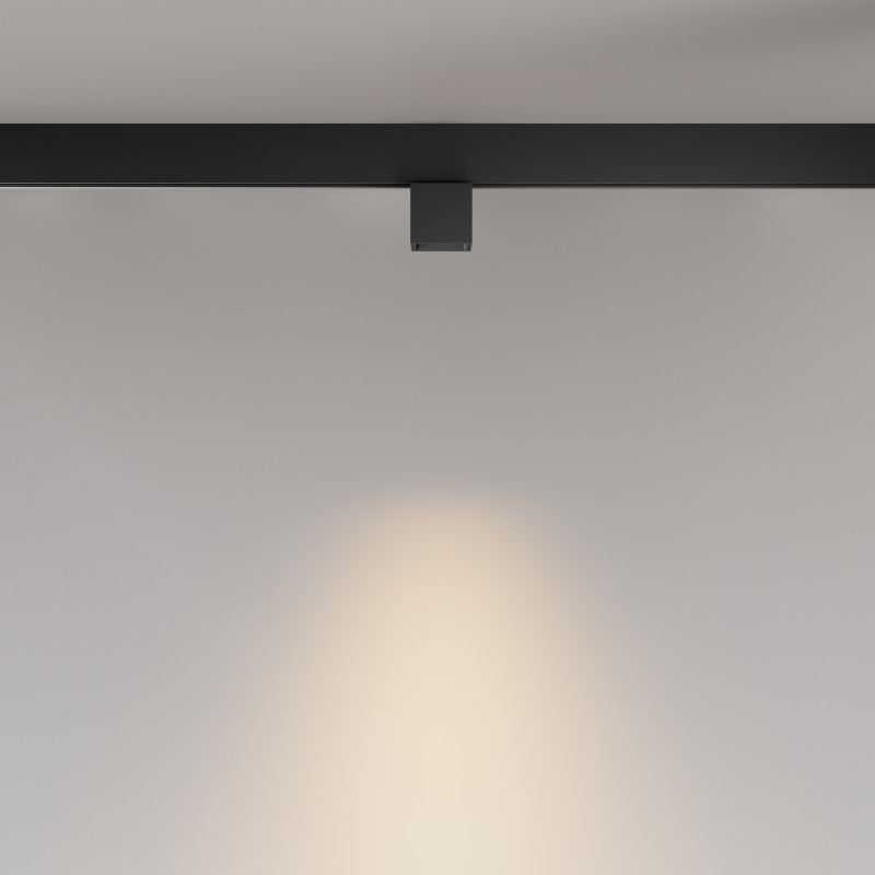 Светильник на шине 19,3*5,3*9,6 см, LED, 7W, 3000К, Maytoni Technical Alfa S TR133-2-7W3K-B черный