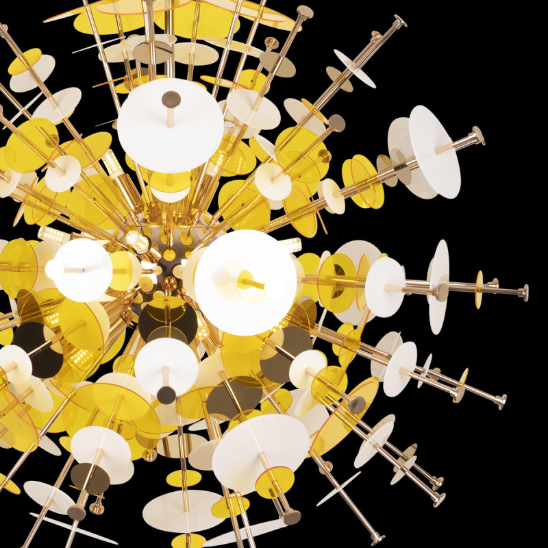 Светильник 78 см, Loft It 10137/720 Gold, золото