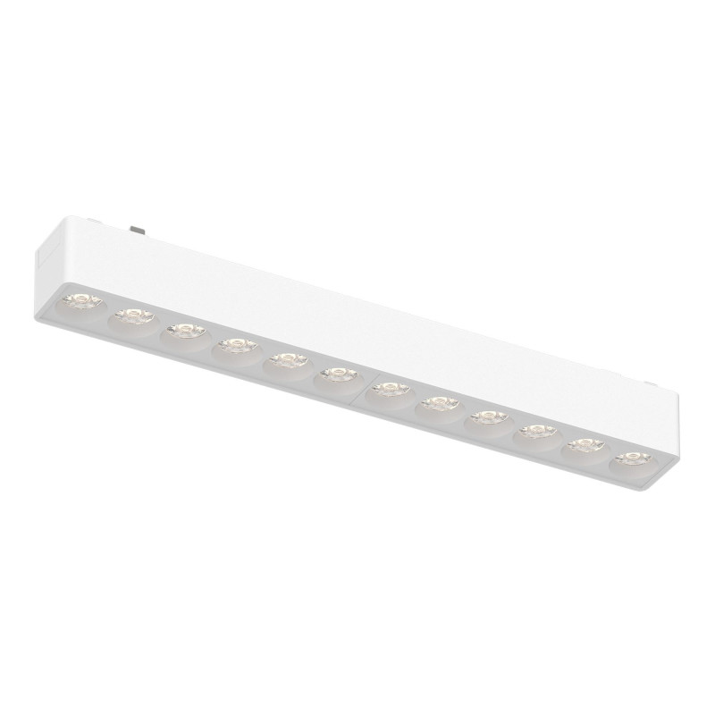 Магнитный трековый светильник 23*2,6*2,4 см, 1*LED*12W 3000K ST LUCE Skyflat ST673.536.12 белый