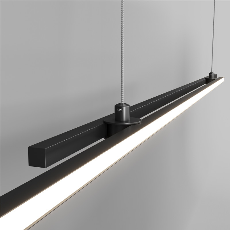 Светильник 150 см, 48W, 4000K, Maytoni MOD005PL-L36BK, черный