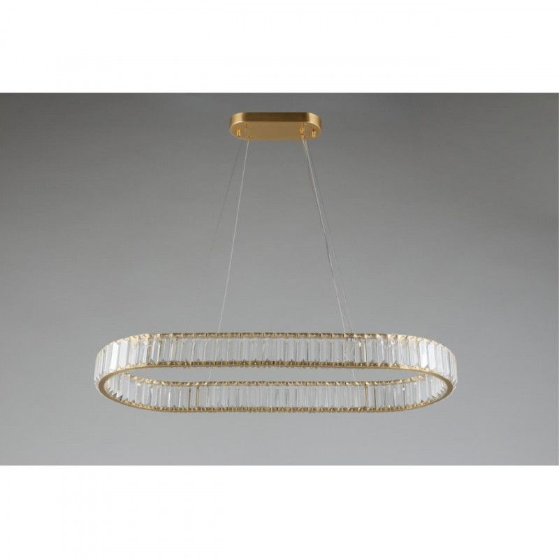 Подвесная люстра 80*35*30-160 см 70W, 3000K, Aployt Nicoletta APL.026.03.70, бронзовый