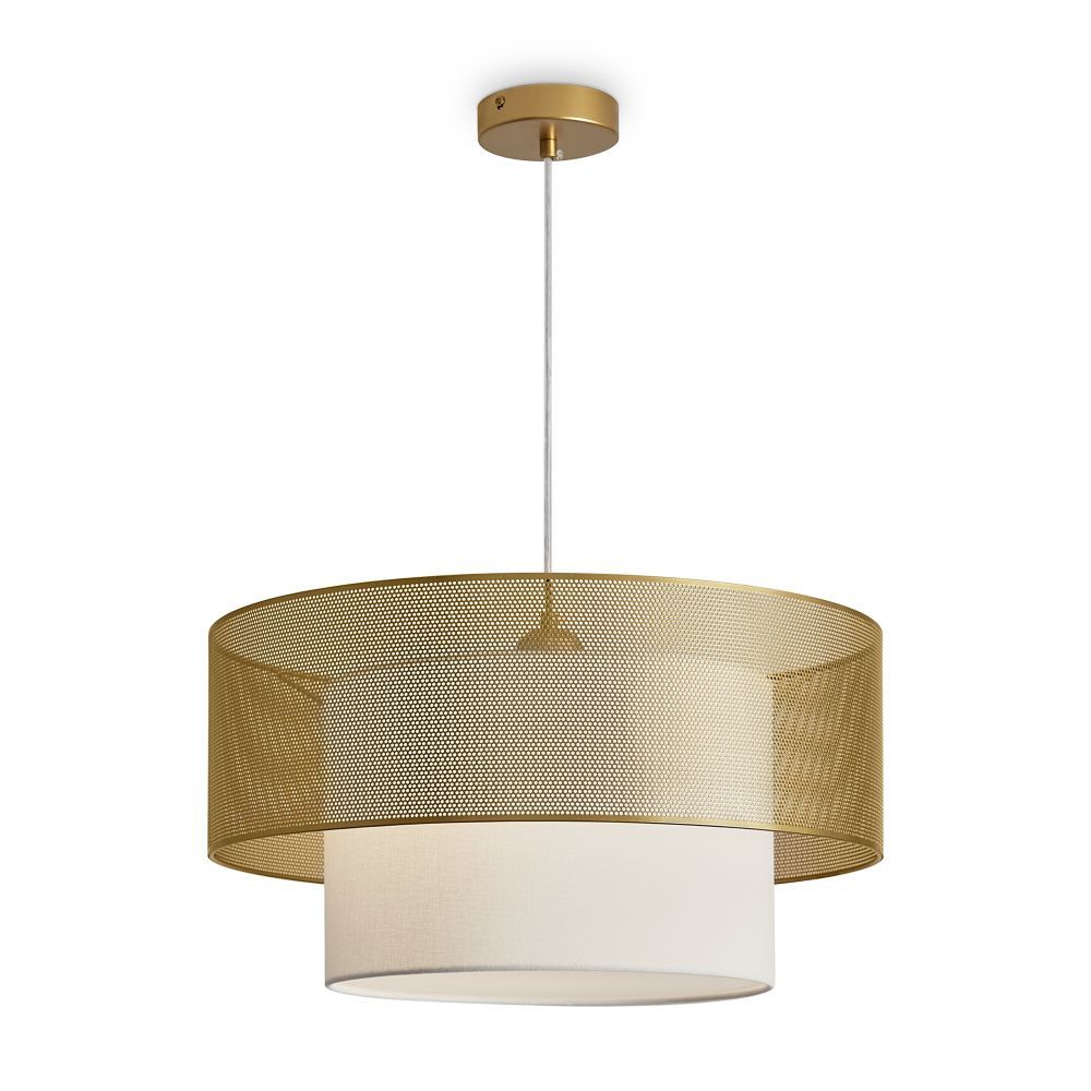 Подвесной светильник 21-230 см, 1*E27*60W Freya Lattice FR5528PL-01BS, Латунь