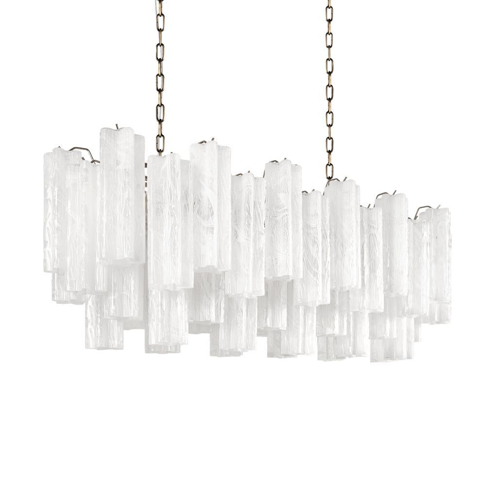 Подвесная люстра 104 см, Loft IT Murano 10580/1000R White, бронза