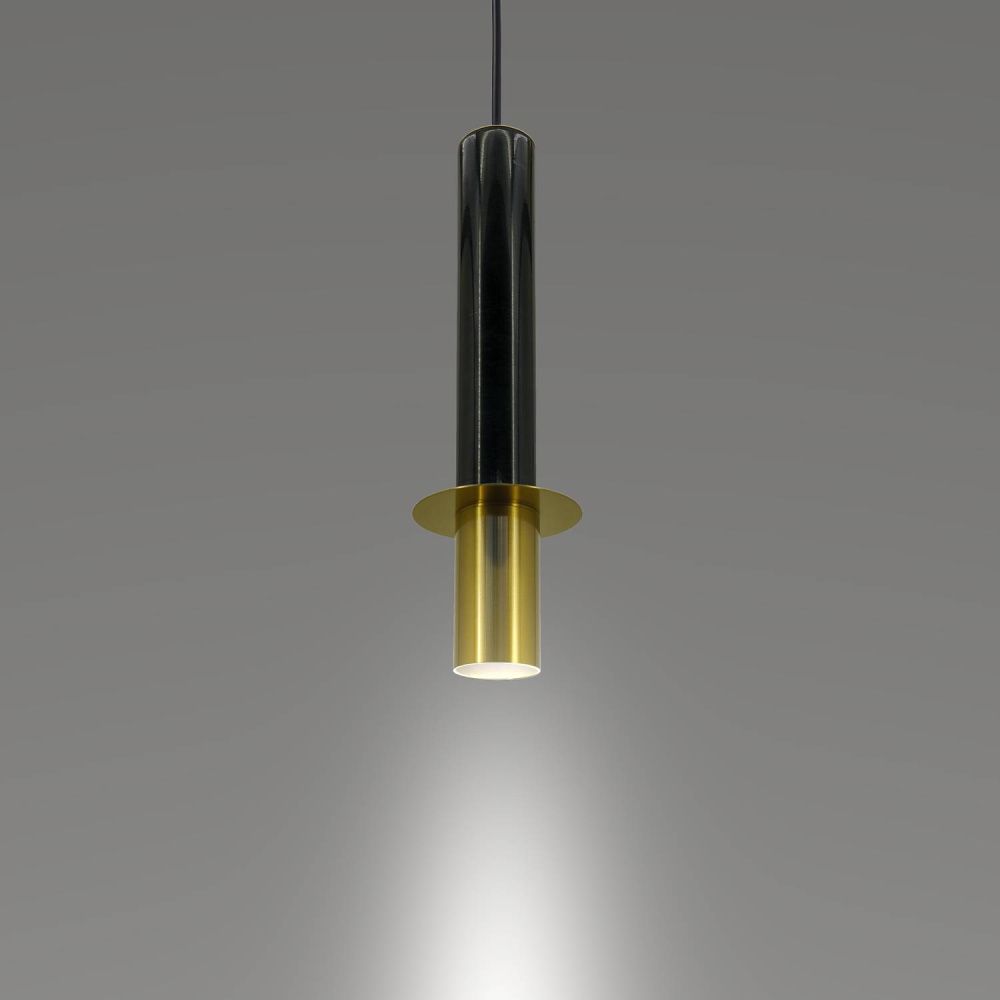 Светильник подвесной *50-190 см, 1*GU10*35W, Lightera Ohrid LE136L-50B, Латунь