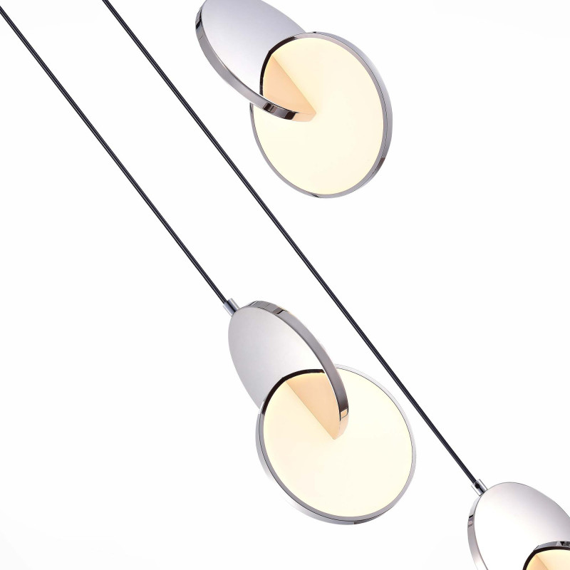 Светильник подвесной 35 см, 36W 3000K ST LUCE Eclisse SL6107.103.03 Хром