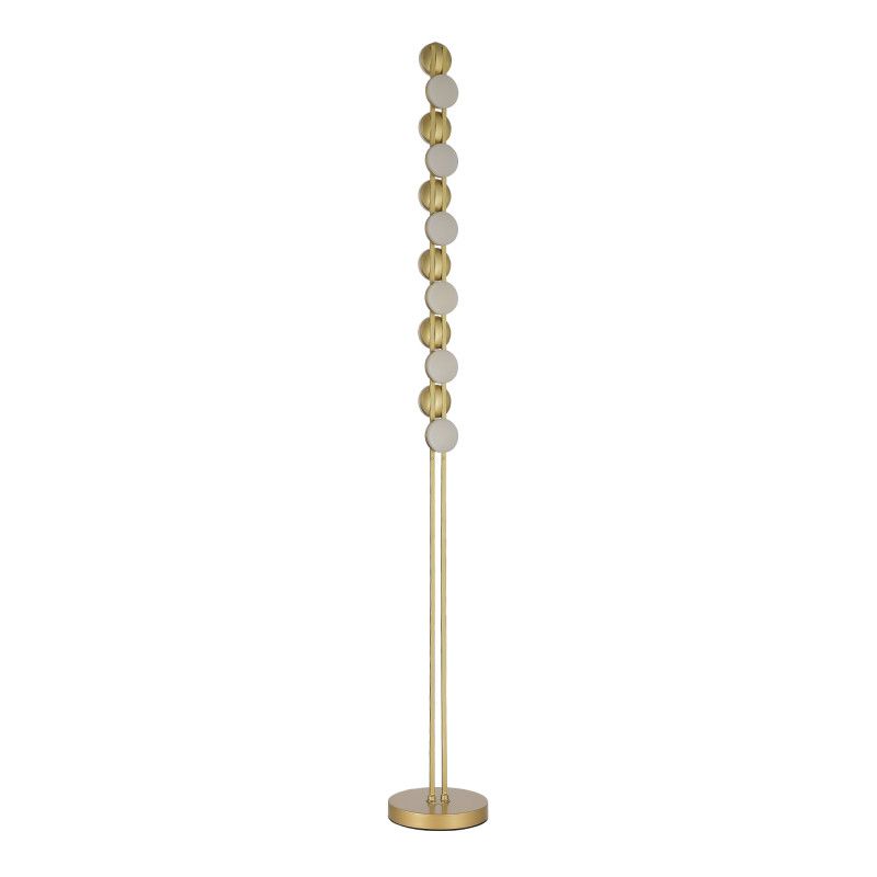 Торшер 20*150 см, 1*LED*24W, 4000K, ST-Luce Monro SL6610.205.12, золото матовое