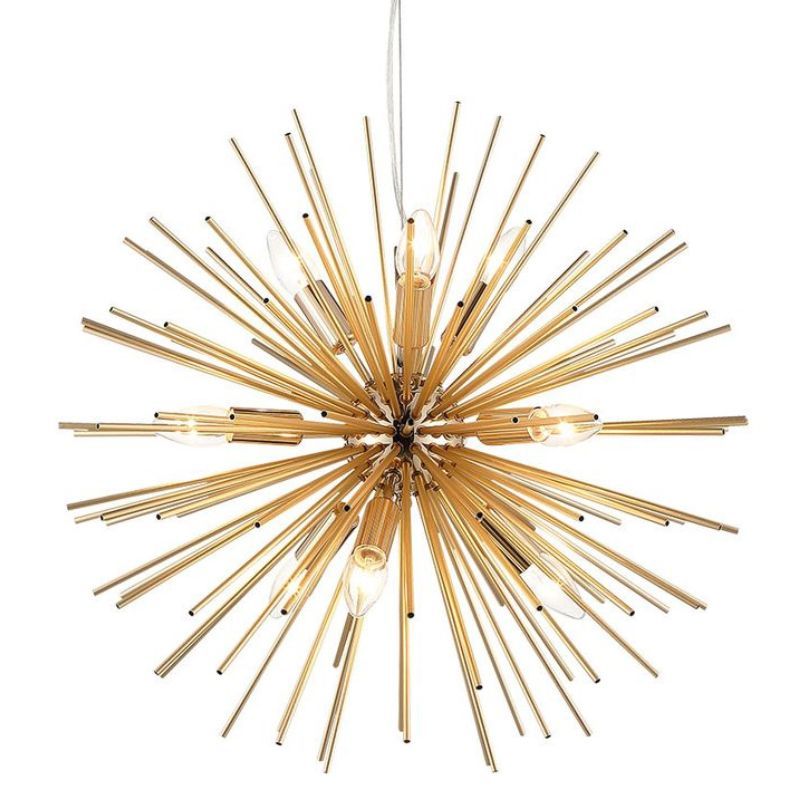 Подвесная люстра ASTRA STAR Chandelier Gold 58 **58 см, 9*E14*40W, ImperiumLoft 40.2907-3, Золотистый