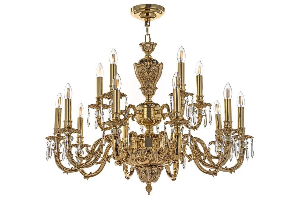 Люстра *93*60 см, 15*E14*40W, Dio D`arte Estrada Estrada E 1.1.15.600 G, Золото
