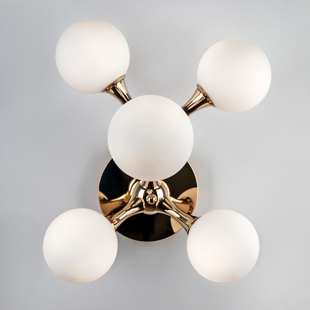 Настенный светильник 30*30*0,0000 см, G9 5xG9W, Золото MODESTYLE MS.6116.05