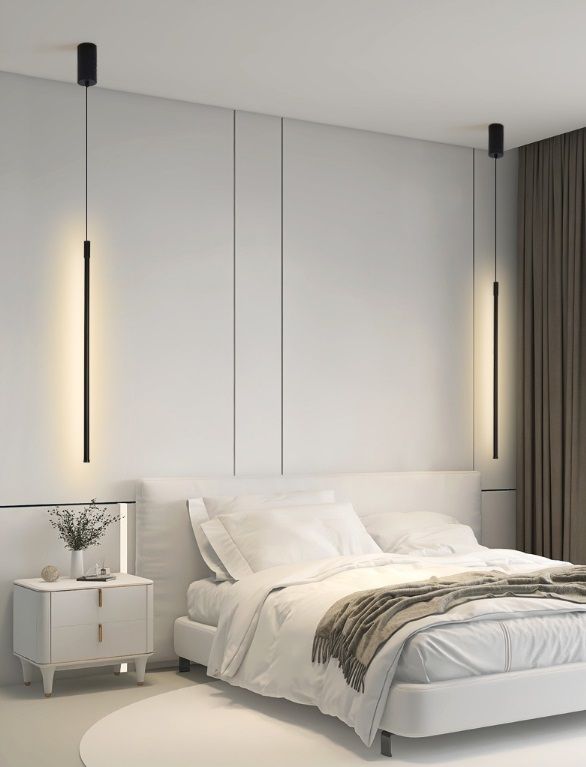 Светильник DZN-7534 BLACK/ЧЕРНЫЙ D1150/H1800/1/LED/11W 4000K Minimal Line 23-11
