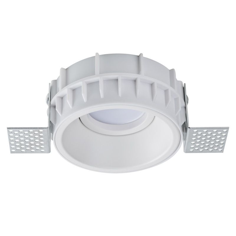 Встраиваемый светильник *9,3*-4 см, 1*GU5.3*50W, K, Lightstar Domino G214606, белый