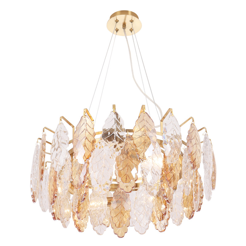 Светильник 60 см, Crystal Lux TREVI SP6 BRASS, латунь